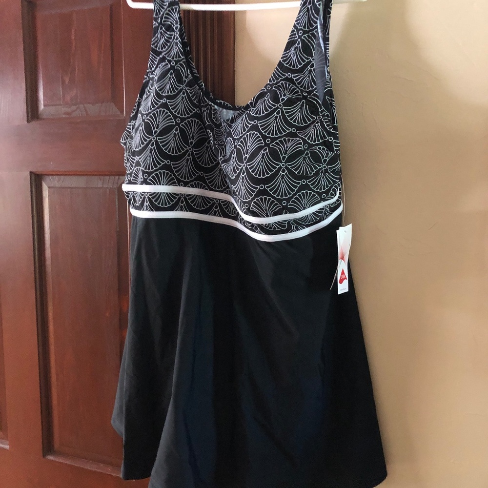 Lycra Bathing Suit/Swim Dress Size 24